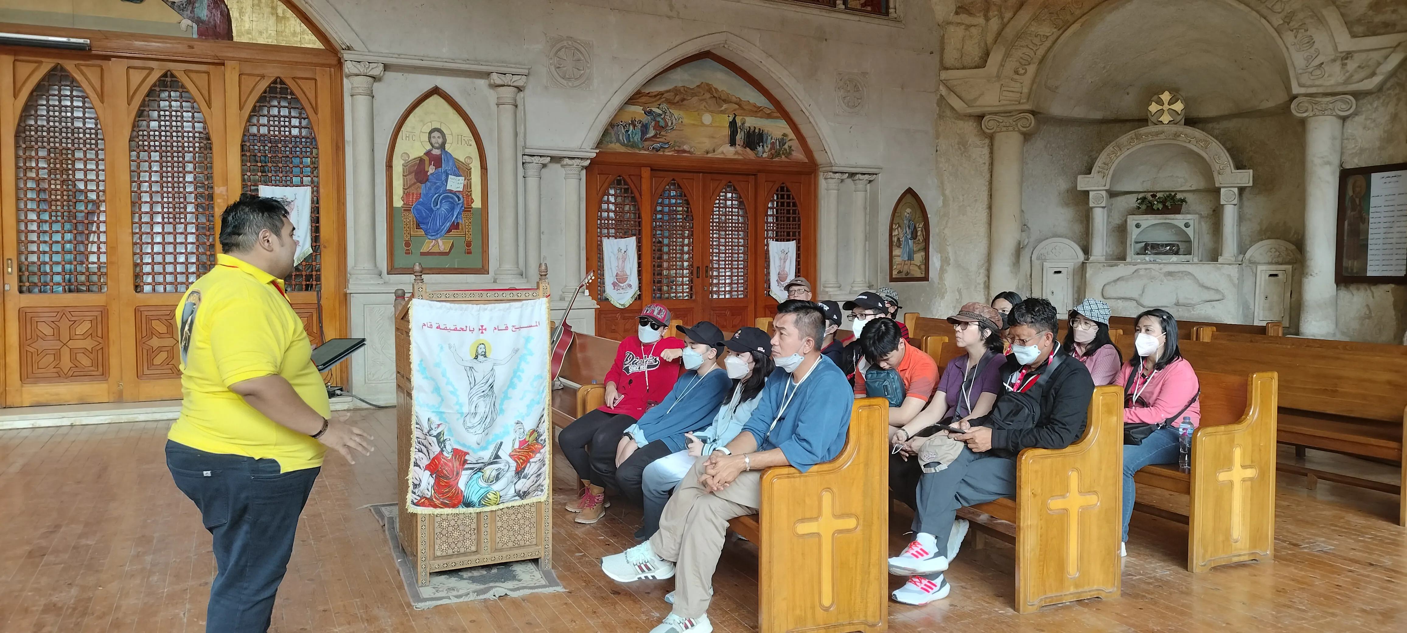 Perjalanan pilgrimage bersama pembimbing rohani