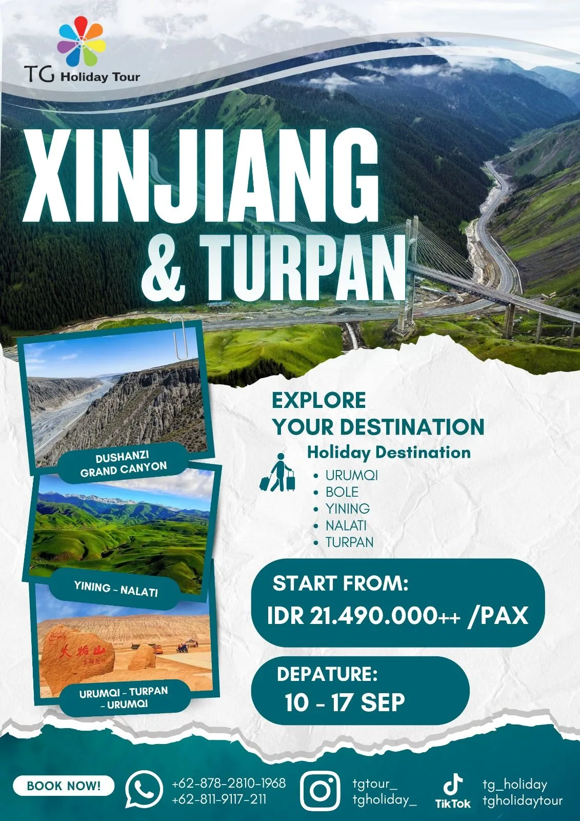9D Enchanting Northenn Xinjiang & Turpan