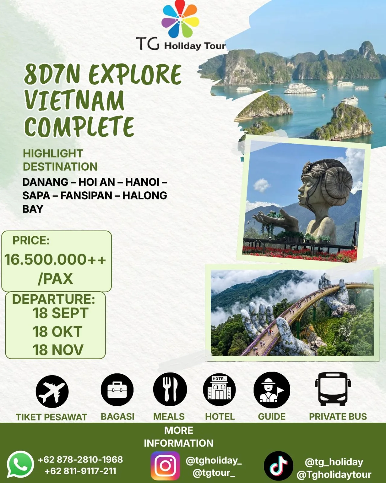 8d7n Explore Vietnam Complete